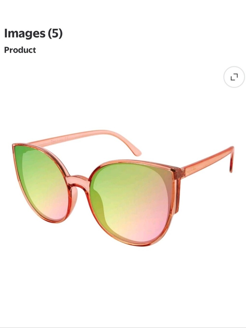 Circus NY by Sam Edelman Women's CC379 Retro UV400 Protective Cat Eye Sunglasses